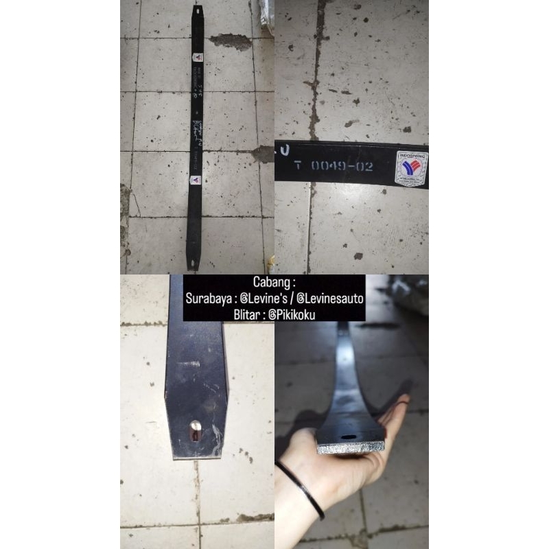 Per kijang nomor 2 t49 no 2 merk indospring / Per daun kijang nomor 2 T49-02 merk indospring / leaf 