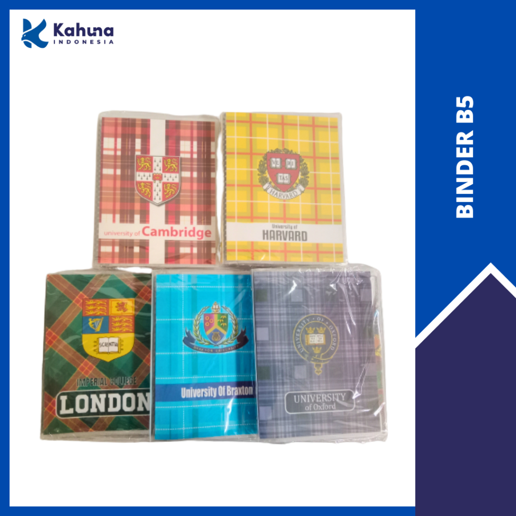 

Binder Polos Eksklusif B5 26 Ring Berkualitas Termurah JENIA [5001733]