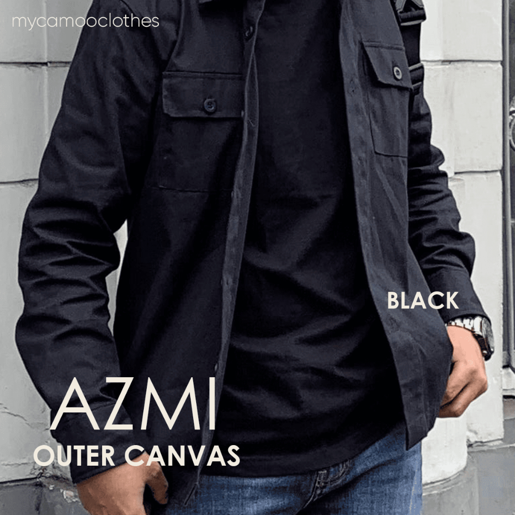 AZMI - Outer Canvas Pria Premium