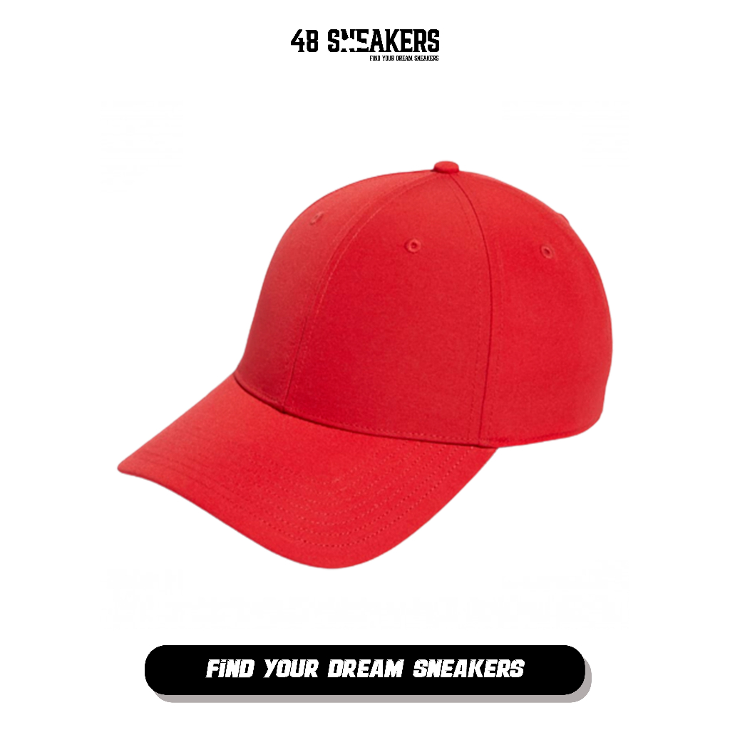 Topi Golf Cap Adidas Crestable Performance Hat Red (HA9268) Original