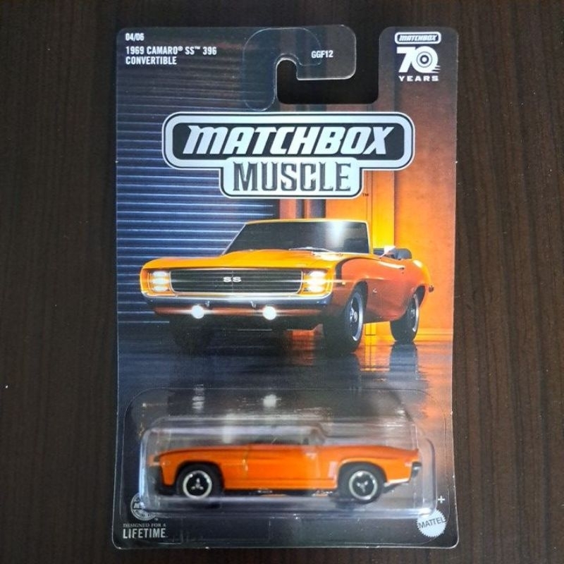 Matchbox Muscle 1969 Camaro SS