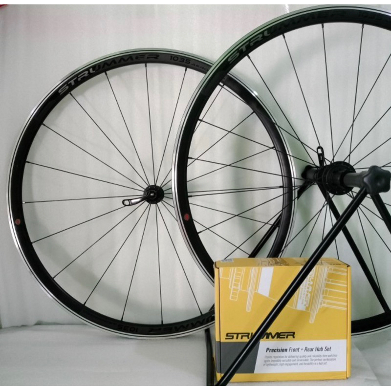 N.Wheelset Strummer HR 360 Rachet Discbrake rims Aeroroad 1035 700c