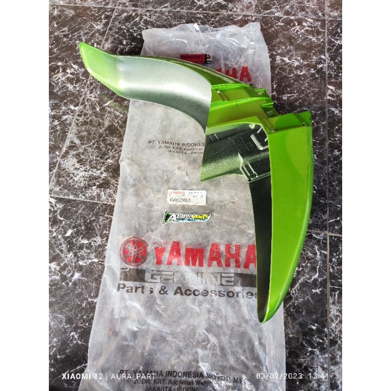 Fender slebor spakbor depan jupiter Z burhan burung hantu hijau | 5TP-F1511-00-P7