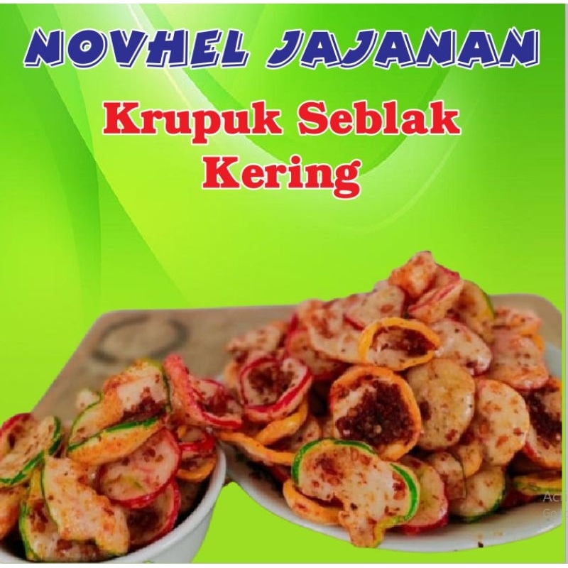 

Kerupuk Seblak Kering note pedas dll mohon di chat