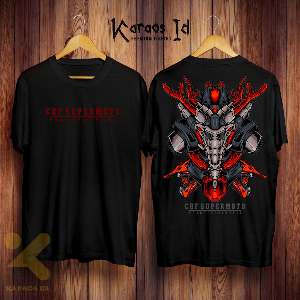 Kaos Motor CRF Supermoto Premium Distro