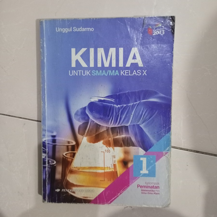 Kimia untuk kelas 10 Erlangga Peminatan