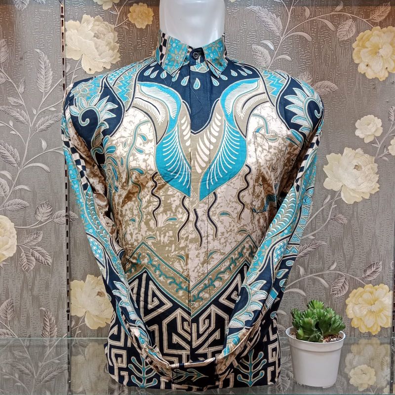 SERAGAMAN BATIK PRIA LENGAN PANJANG PEKALONGAN