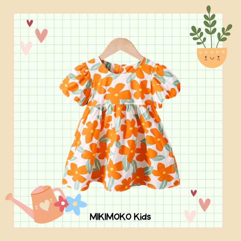 Summer Dress / Baju Anak / Baju Bayi / Dress Anak Premium / Dress Anak Perempuan
