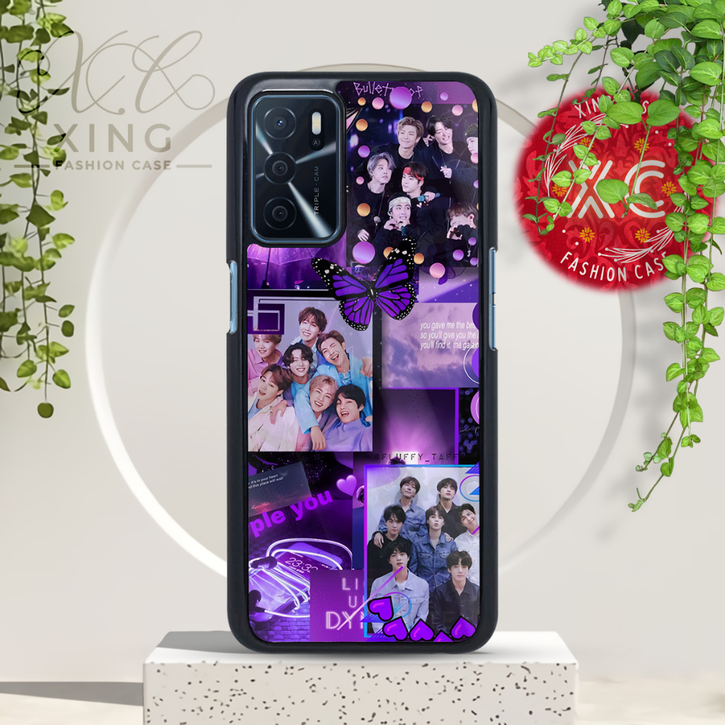 |KP01| XING CASE HP OPPO A16 A16S A54S GLOSSY KILAU EFEK KACA | REQUEST CASE HP CUSTOM SOFTCASE HARD