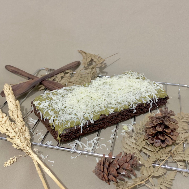 

Kranciebake - Magic (Brownies dengan Matcha Chrunchy dan Parutan Keju)