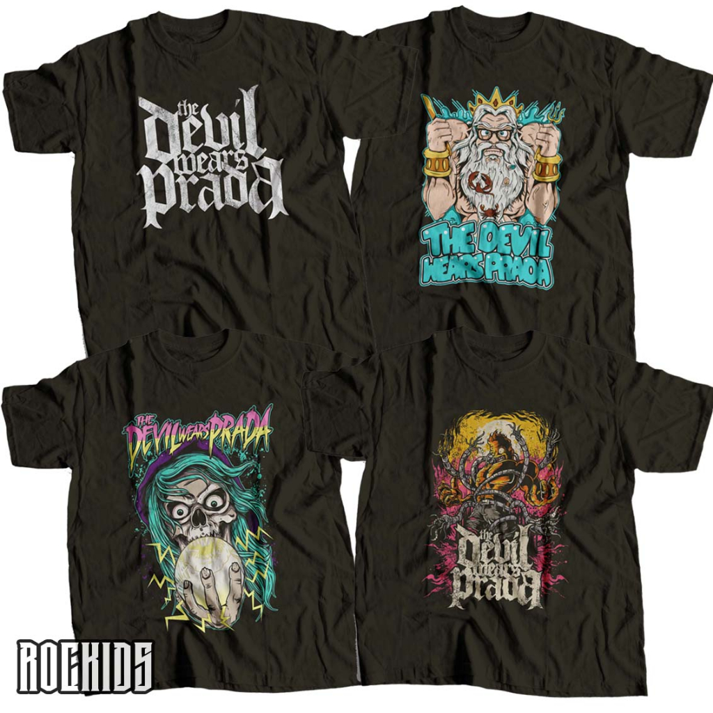rockids - kids wear - the devil wears prada - kaos anak - kaos band anak - kaos anak band - kaos met
