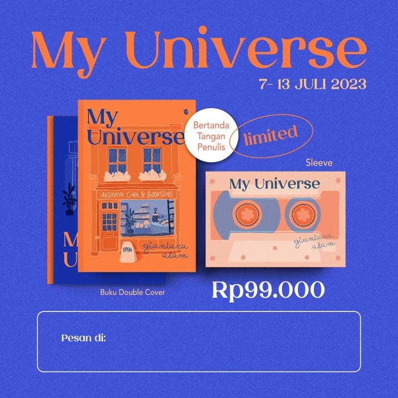 Novel My Universe - BUKUNE - Giantara Alam