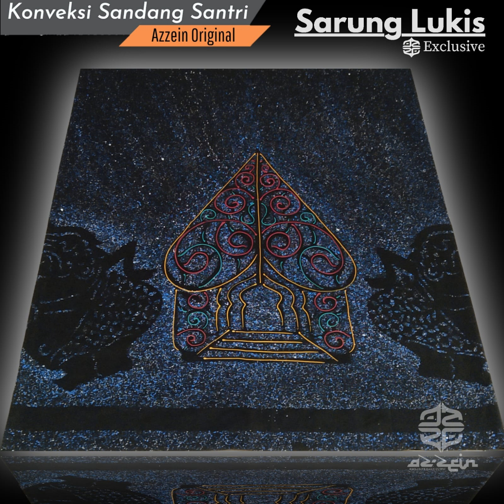 Bawahan Muslim Pria Sarung Pria Dewasa Sarung Batik Pekalongan Sarung Lukis Ornamen Sarung Batik Pri