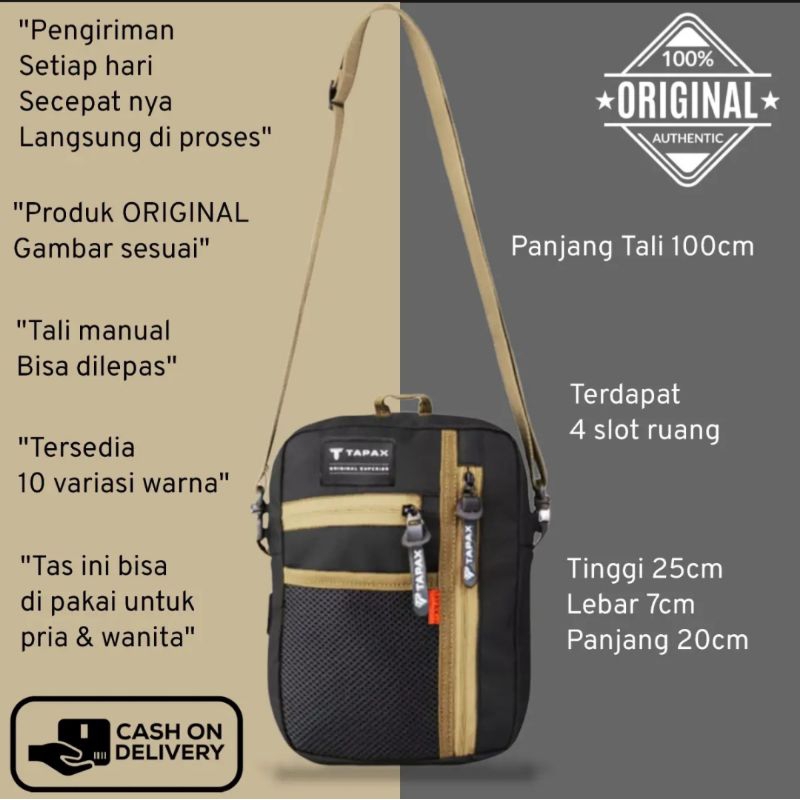 PROMO!! Tas slingbag Pushop new Original