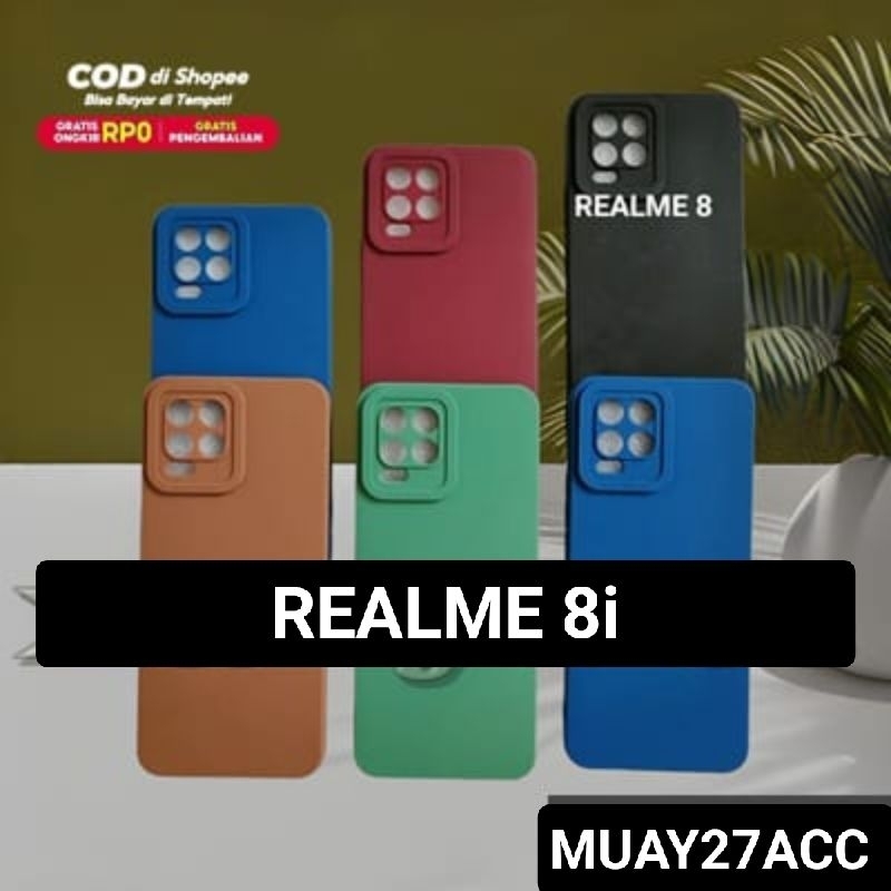 Silikon Softcase REALME 8i Macaron Pro Camera