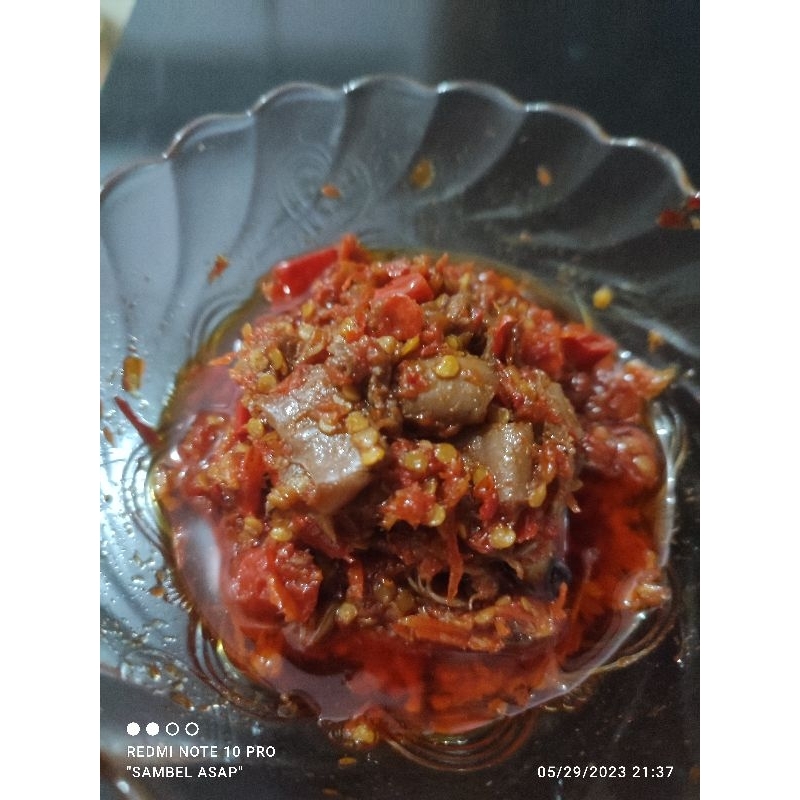 

Sambel cumi asap mbak ndut