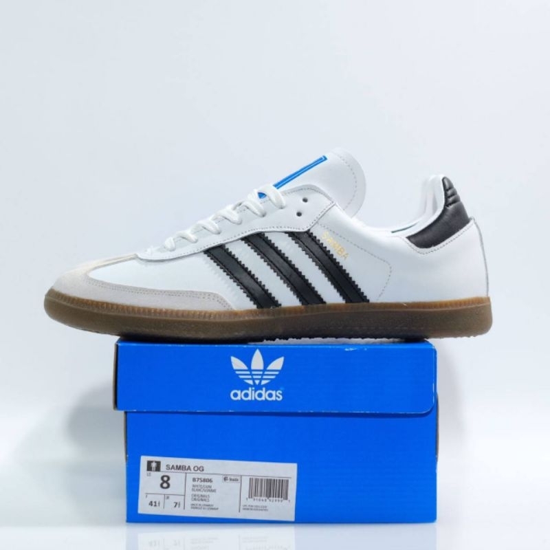 Adidas  Samba OG  White Black Gum Made In Germany