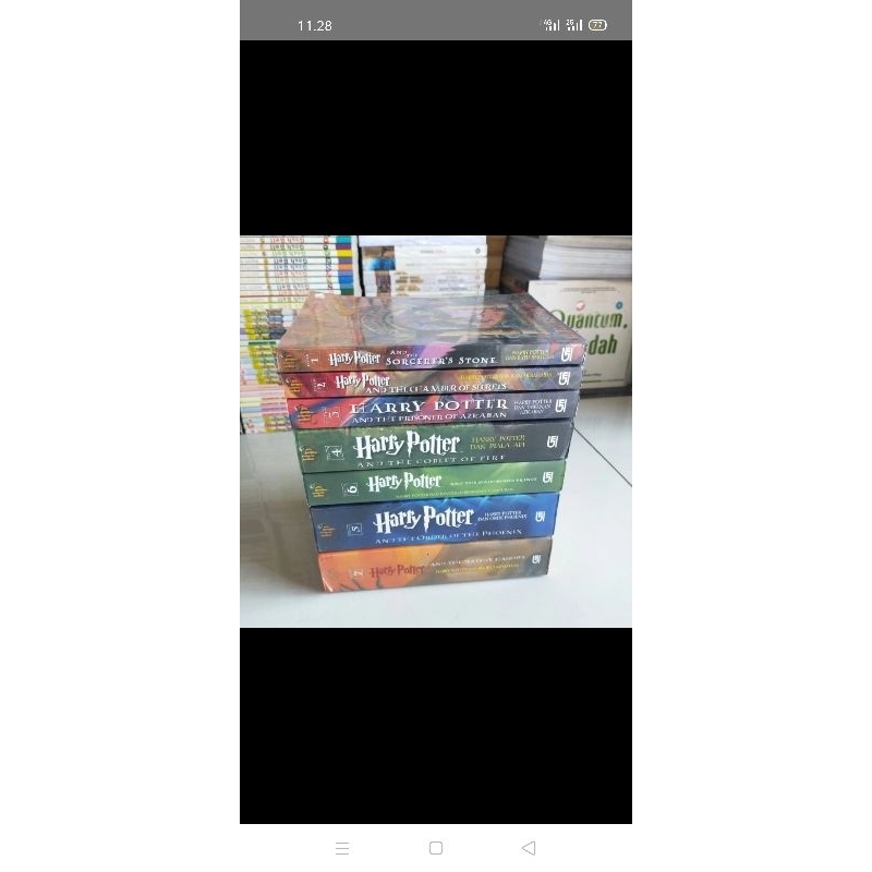 Novel Original : Harry Potter - Set 7 Buku