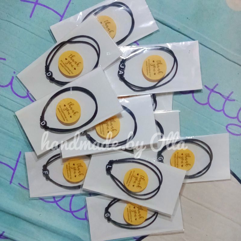 Gelang nama gelang inisial gelang couple