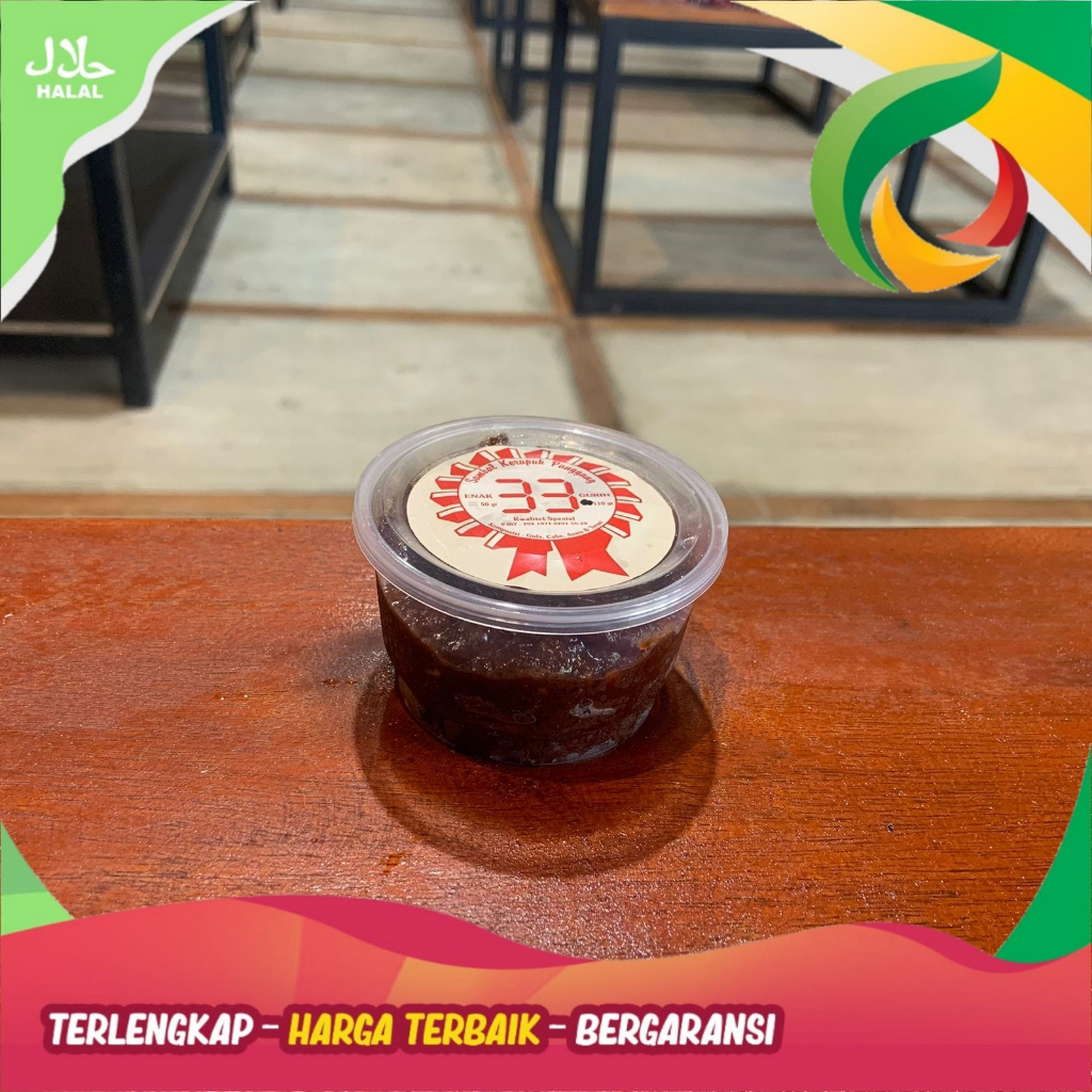 

Sambal kemplang 33 110gr khas bangka