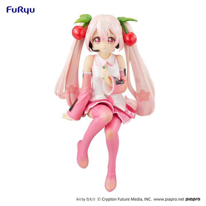 Noodle Stopper Figure Sakura Miku 2022 Pearl Ver