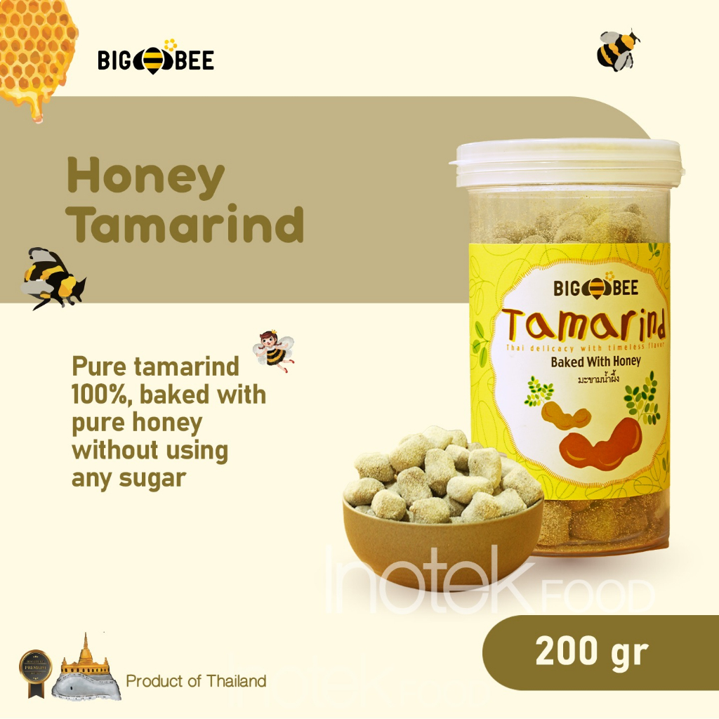 

HONEY TAMARIND 200GR - BIG BEE - ORIGINAL 100% FROM THAILAND