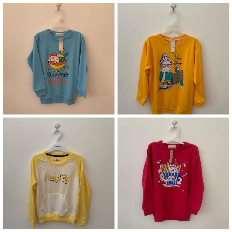 Aero sweater sweater anak perempuan