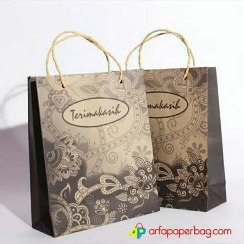 

paperbag tas kertas volio ukuran sedang COD