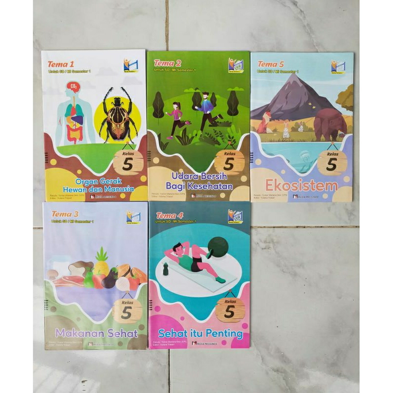 Paket LKS Tematik SD Kelas 5 Semester 1 Kurikulum 2013 Revisi Terbaru
