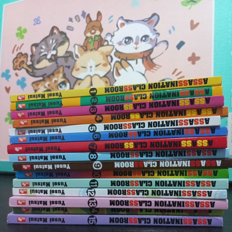 1 set komik assasination classroom 1-15