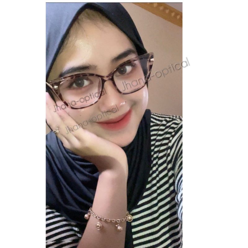 COD) FRAME CAT EYE PREMIUM (9017)KACAMATA MINUS | KACAMATA