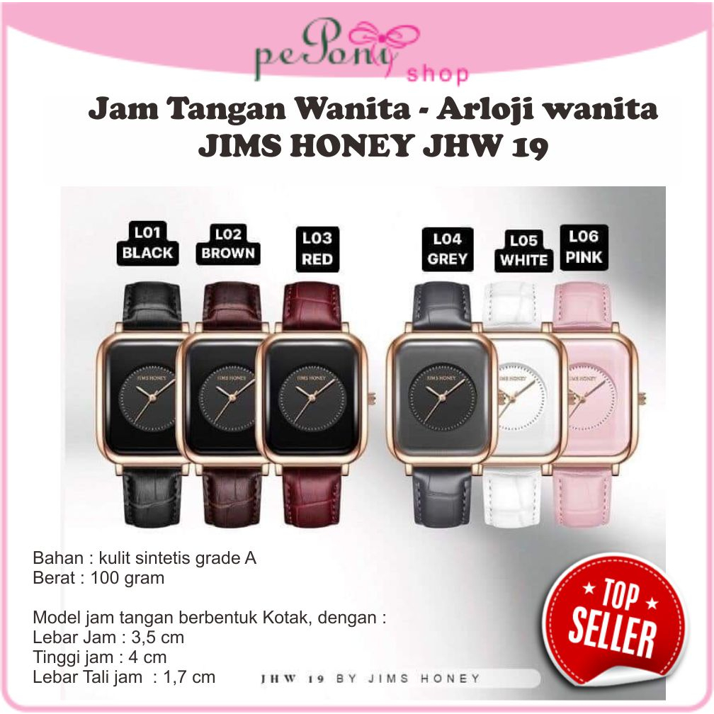 Jam Tangan Wanita - Arloji Wanita JIMS HONEY JHW 19 - Jam analog Cewe SALE