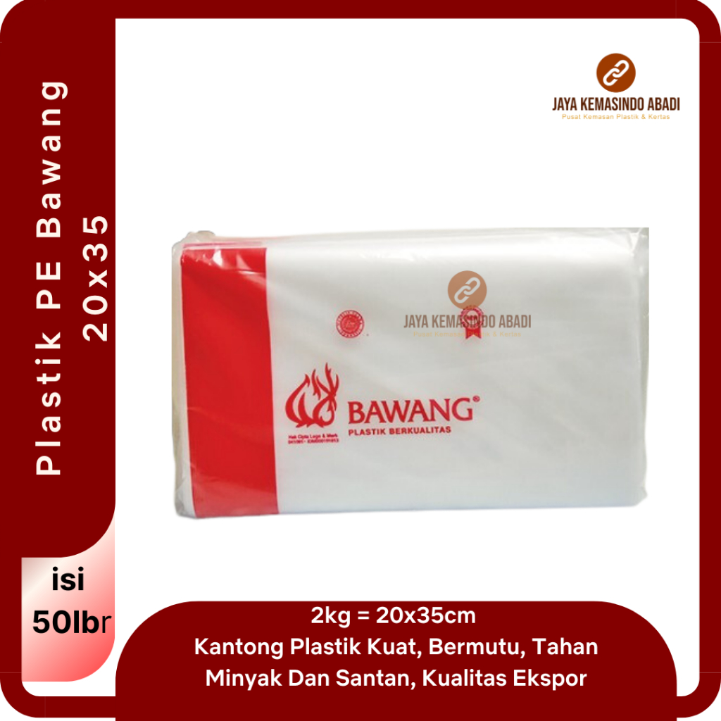 [5PACK] Grosir PE Bawang Plastik Kiloan Kuat | Plastik Kiloan PE Bawang