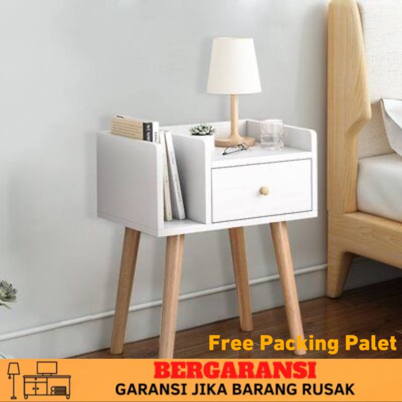 Tigans Interior Meja Kamar Aesthetic Meja Kamar Minimalis Meja Nakas Rak Buku