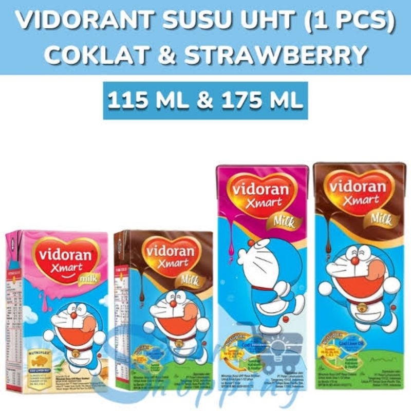 

VIDORAN XMART SUSU UHT 115 ML