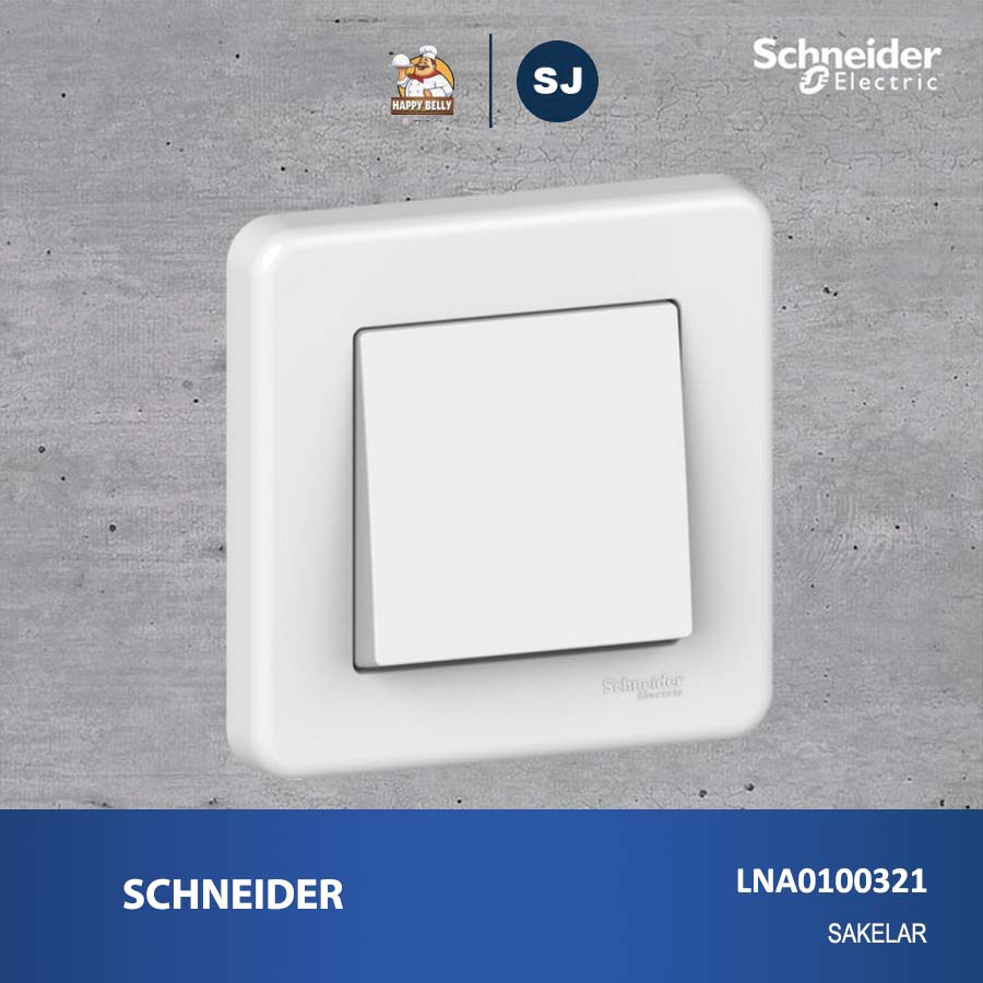 Schneider Saklar Lampu 1 Gang Leona - LNA0100321