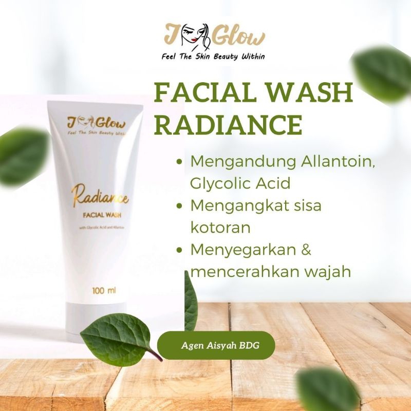 Sabun Radiance Jglow / Facial Wash Radiance Jglow