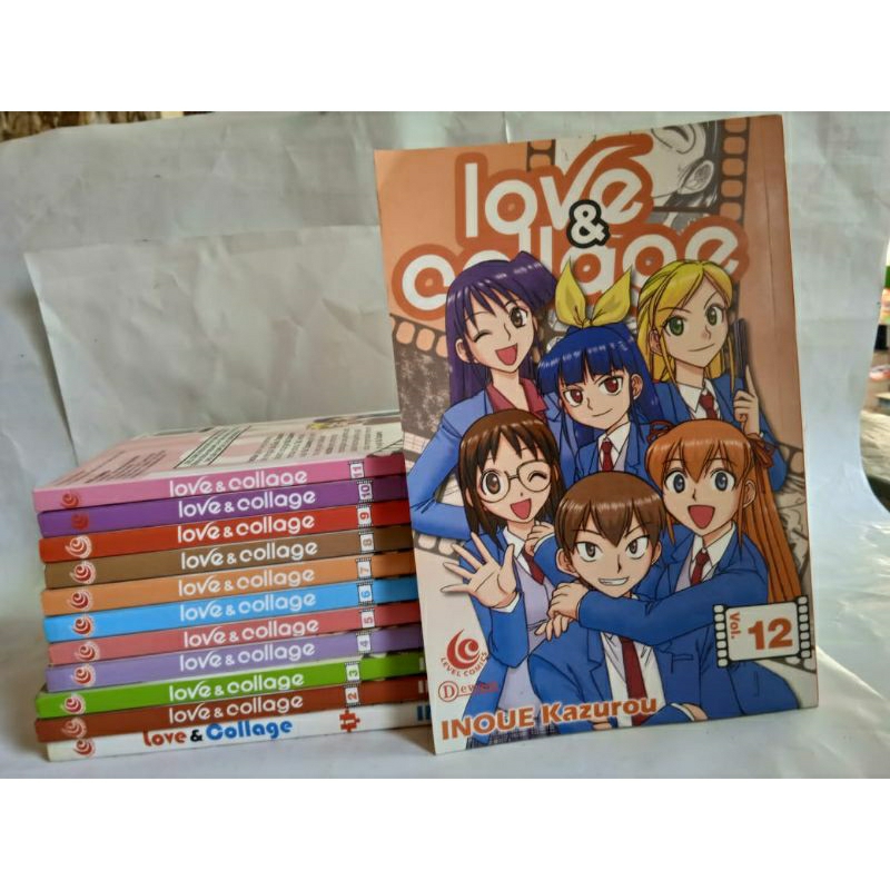 Komik Love and Collage satu set