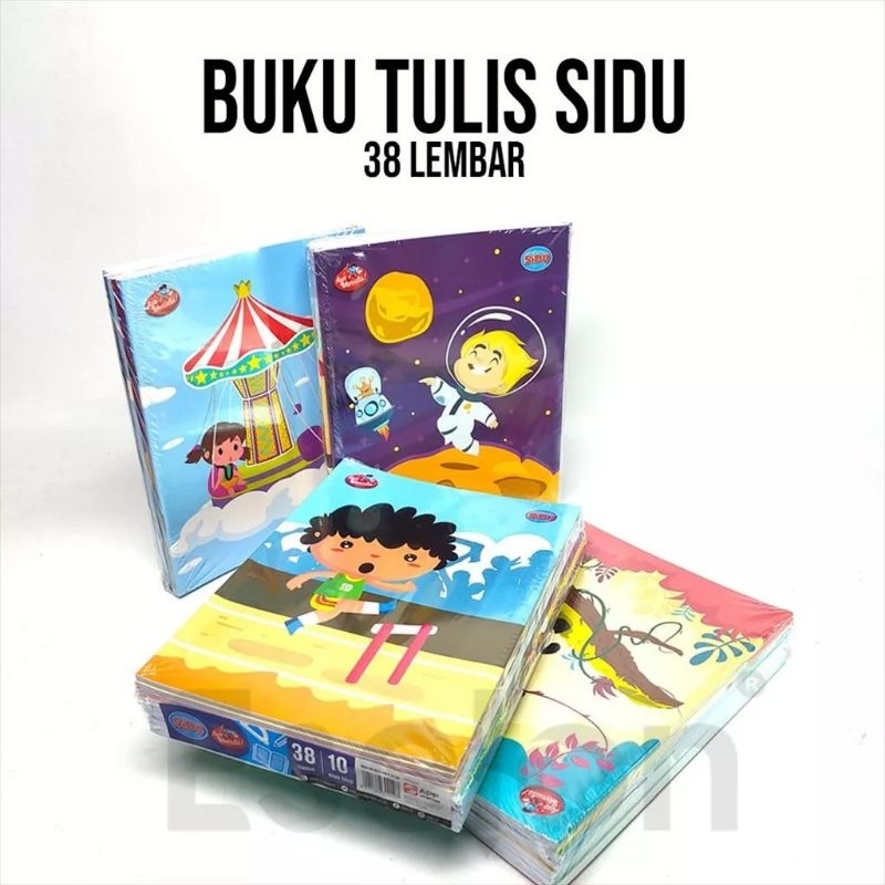 

Buku Tulis Sidu 38 Lembar 1pcs