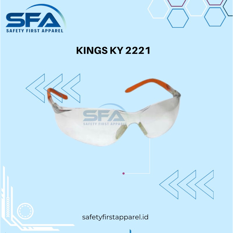 Kacamata Safety KINGS KY 2221