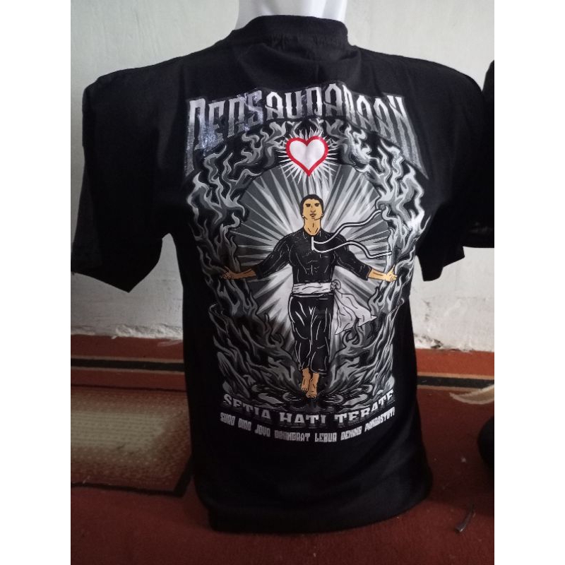 Kaos PSHT Full Sablon HNF Full Gambar