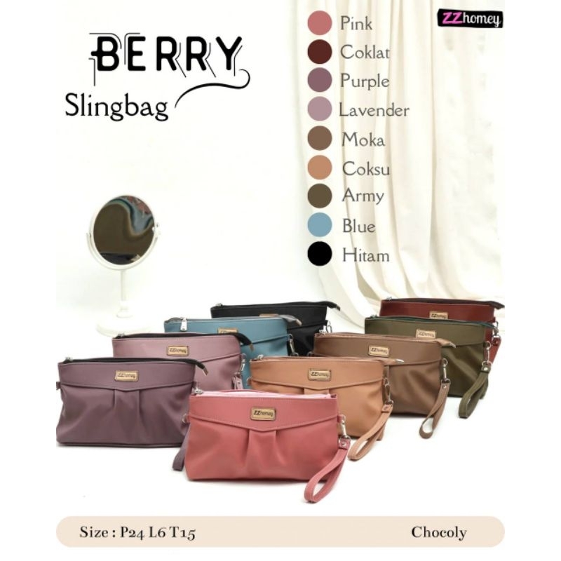 slingbag berry original zz homey
