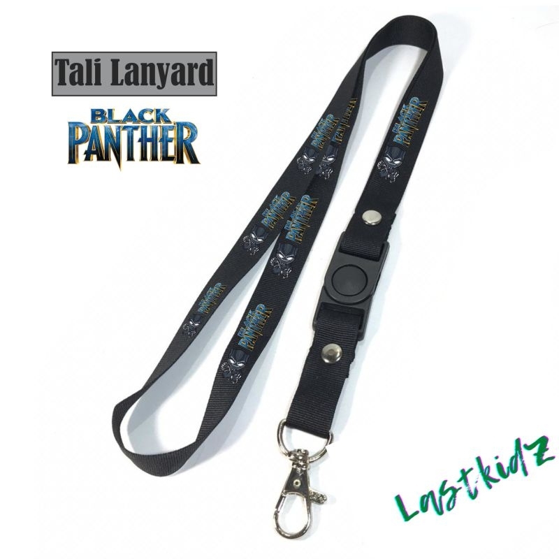 

Lanyard BLACK PANTHER tali lanyard SUPERHERO AVENGERS gantungan kunci name tag id card kartu nama / lanyard podss vapee BLEK PENTER gantungan / bisa cod lanyard best seller lanyard hitam lanyard murah WAKANDA FOREVER