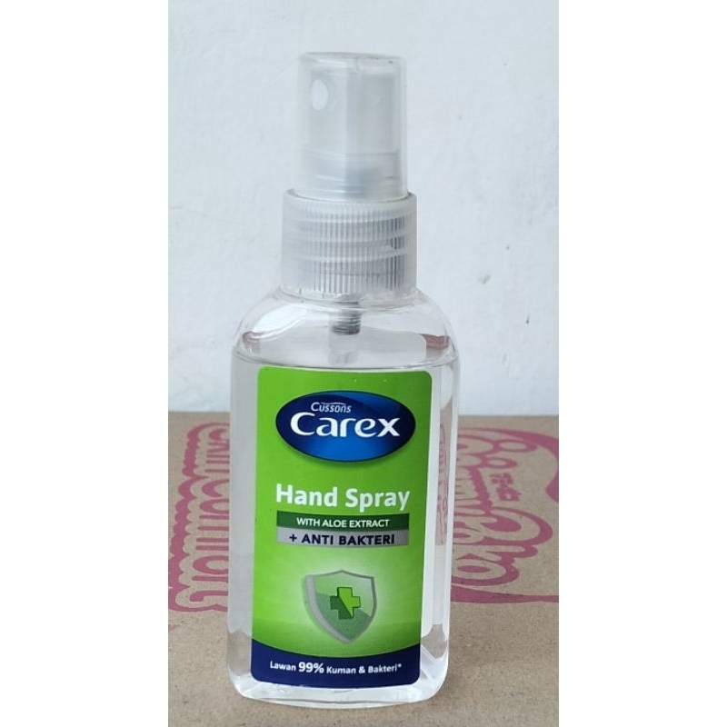 Carex hand sanitizer spray 50 ml
