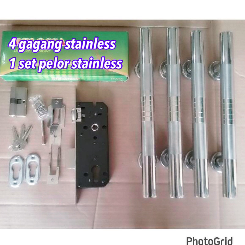 paket super murah hemat kunci pintu kupu komplit/ kunci pintu Double/ kunci pintu 2/ kunci pintu uta