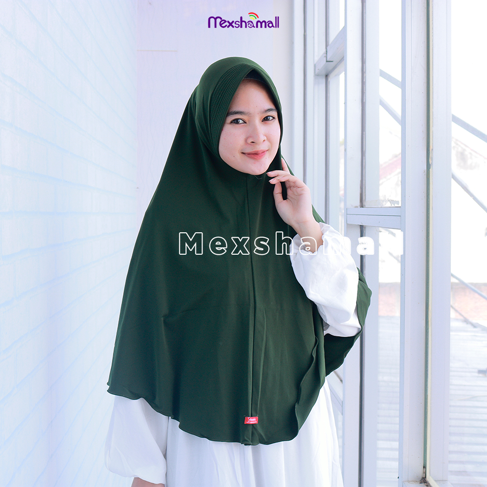 Jilbab Instan Bergo Jumbo Jersey Blus I Hijab Bergo Daily Standar Jumbo Jersey Premium
