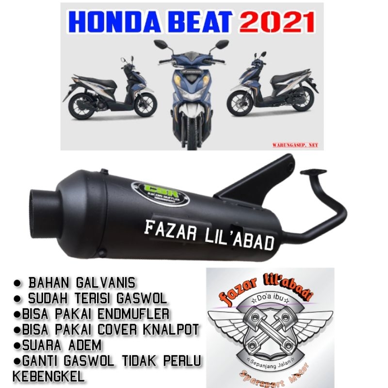 knalpot  racing beat 2020