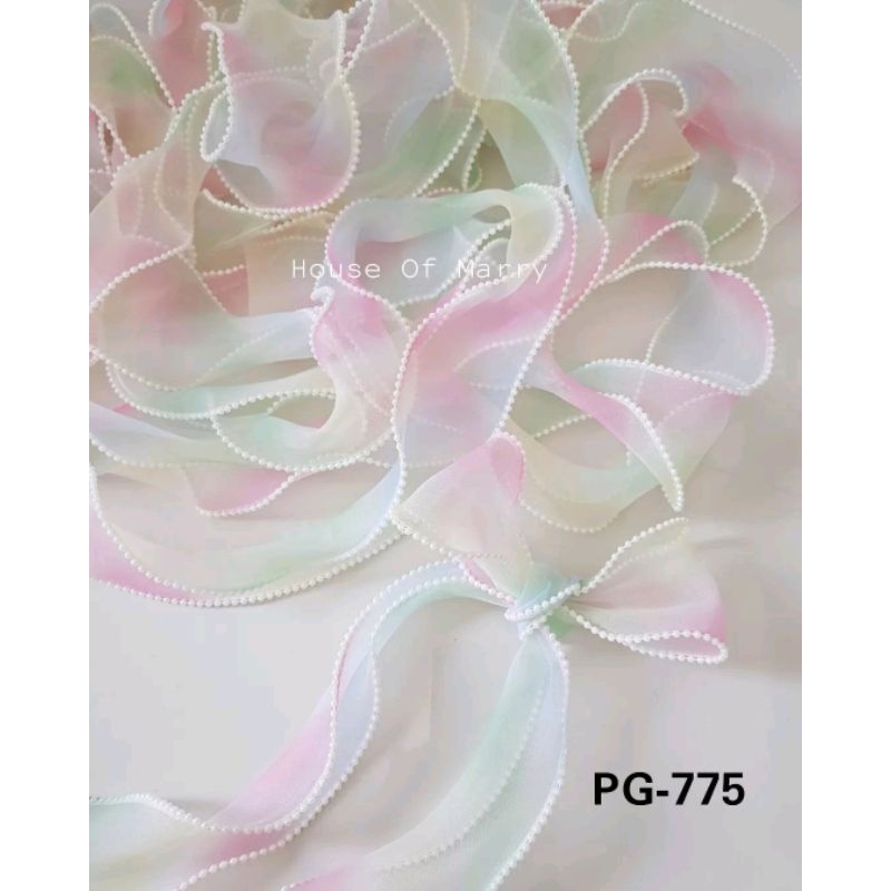 

Pita Organdi Rainbow PG-775 (jual per yard=90cm)