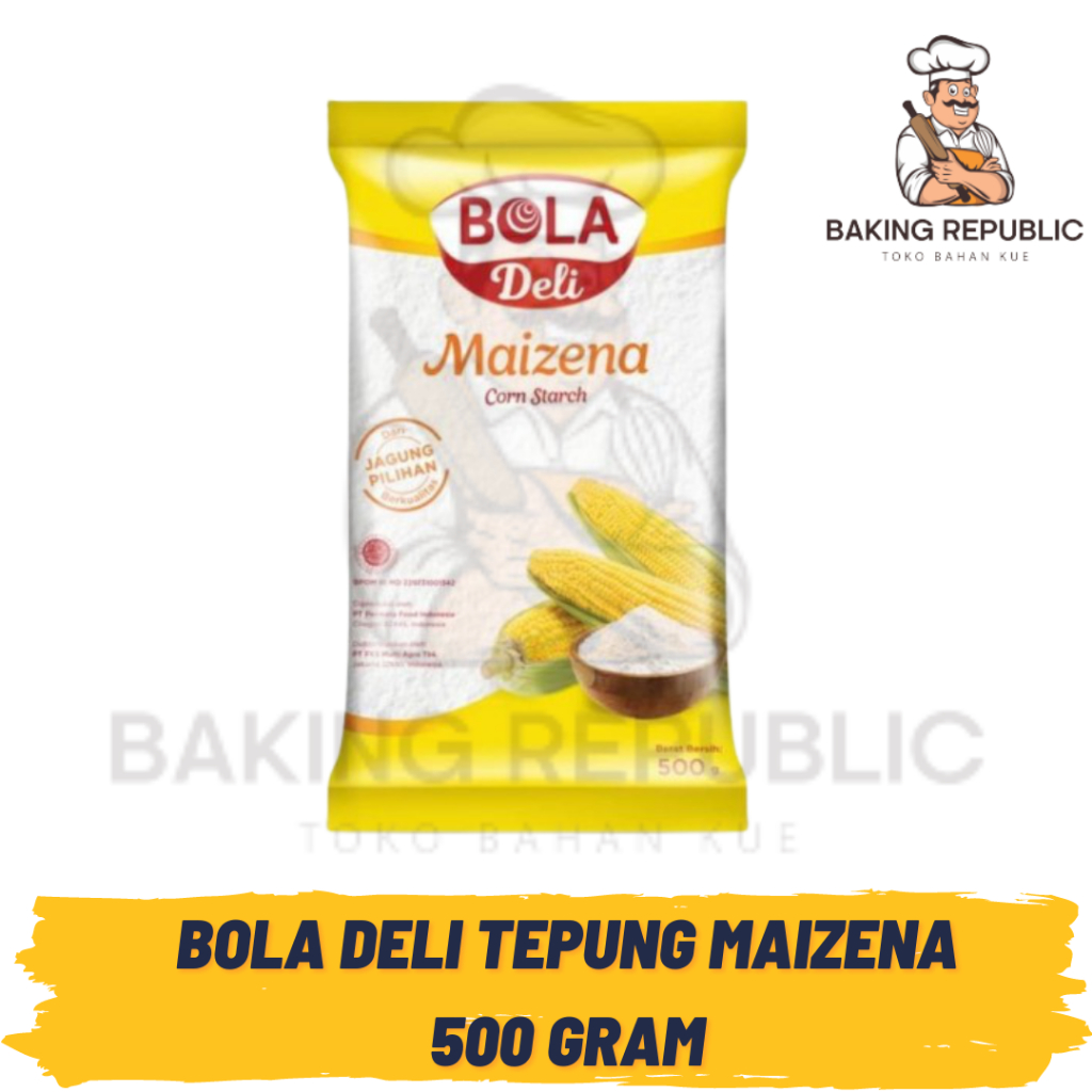 

BOLA DELI | TEPUNG MAIZENA | 500 GRAM