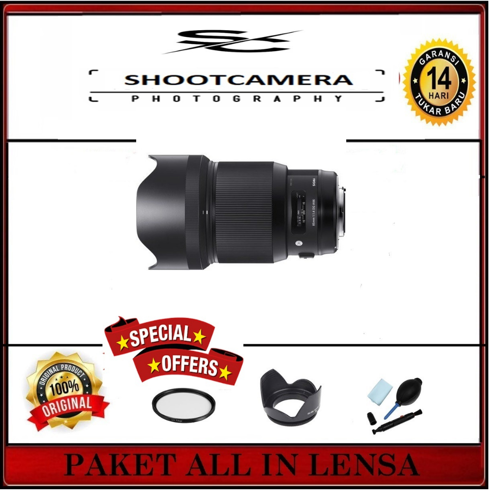 LENSA SIGMA 85MM F1.4 DG HSM ART LENS FOR CANON/NIKON/SONY